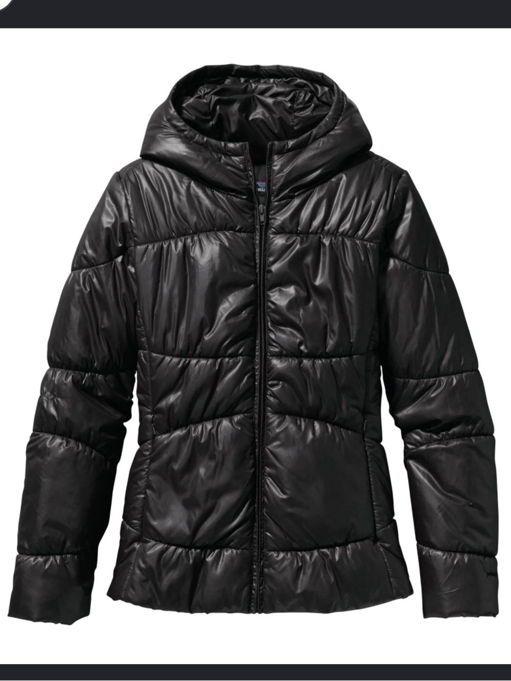 Patagonia Lidia Black Puffer Hooded Jacket - Women’s